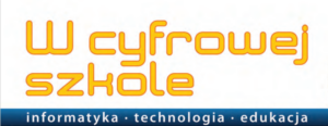 Logo czasopisma: W cyfrowej szkole